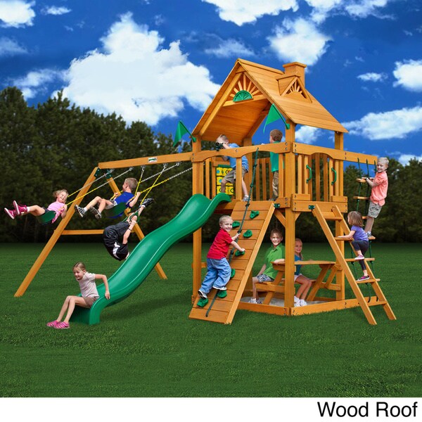 Gorilla Playsets Chateau II AP Playset Overstock Shopping Big