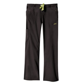 IguanaMed Women's Carbon Black Legend Cargo Scrubs Pant