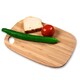 100-percent Natural Bamboo .33-inch Thick Chopping Board 