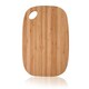 100-percent Natural Bamboo .33-inch Thick Chopping Board 