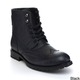 Arider Men's 'Bull-2' Wing Tipped Lace-up Ankle Boots
