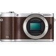 Samsung NX300M Mirrorless 20.3MP Wi-Fi Brown Digital Camera Body with 18-55mm OIS Lens