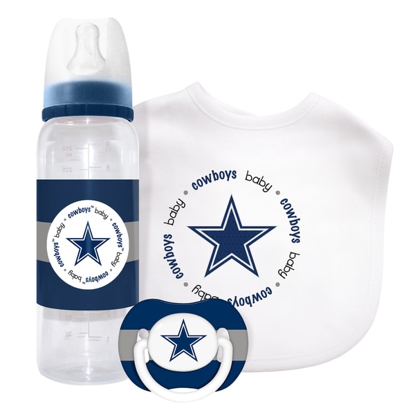 NFL Dallas Cowboys 3-piece Baby Gift Set