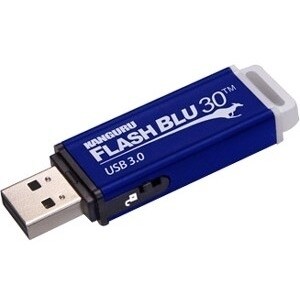 Kanguru FlashBlu30 with Physical Write Protect Switch SuperSpeed USB3