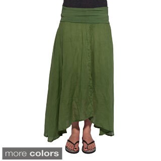 Handmade Women's Cotton Boho Skirt (Nepal)-Image