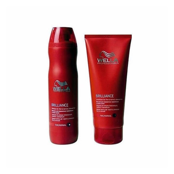 Wella Brilliance Fine to Normal Hair Shampoo and Conditioner Set 