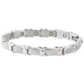 Sabona Lady Silver Bows Magnetic Bracelet