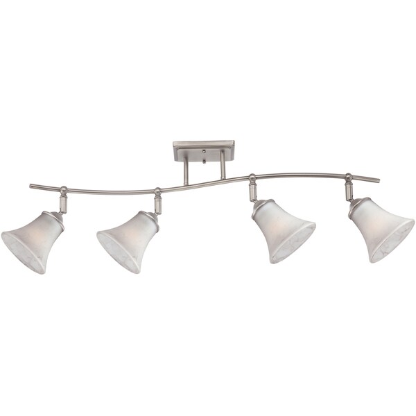 Duchess Antique Nickel Finish 4-light Fixed Track Light 