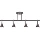 Quoizel Denning 4-light Palladian Bronze Finish Fixed Track Light 