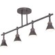 Quoizel Denning 4-light Palladian Bronze Finish Fixed Track Light 