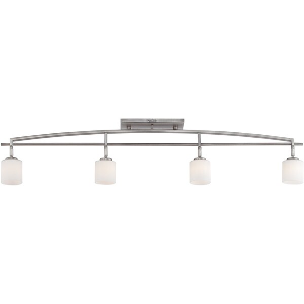 Taylor 4-light Antique Nickel Fixed Track Light