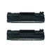 2-pack Compatible Canon 104 FX9 FX10 263B001AA Toner Cartridge Canon D420 D480 MF4150 MF4270 MF4350 MF4370 MF4690 L90 L120 Toner