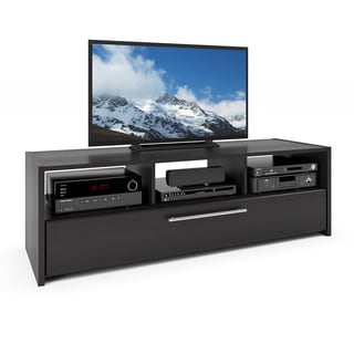 Great Prices CorLiving Naples TV/ Component Black Grain Bench