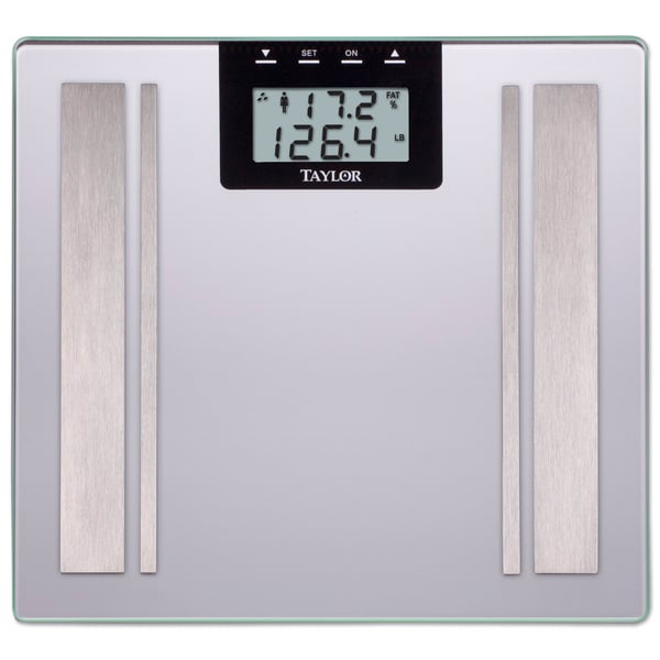 Taylor Silver Body Fat Digital Scale
