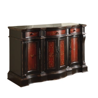 ( ._.) Hand-painted Accent Buffet Cabinet