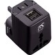 Symtek WorldPlug Dual USB Universal Travel Adapter & Charger