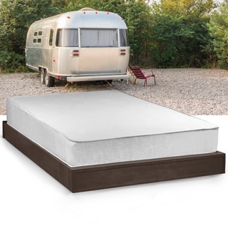 Compare Price Select Luxury RV Medium Firm 10-inch Queen Short-size Gel Memory Foam Mattress