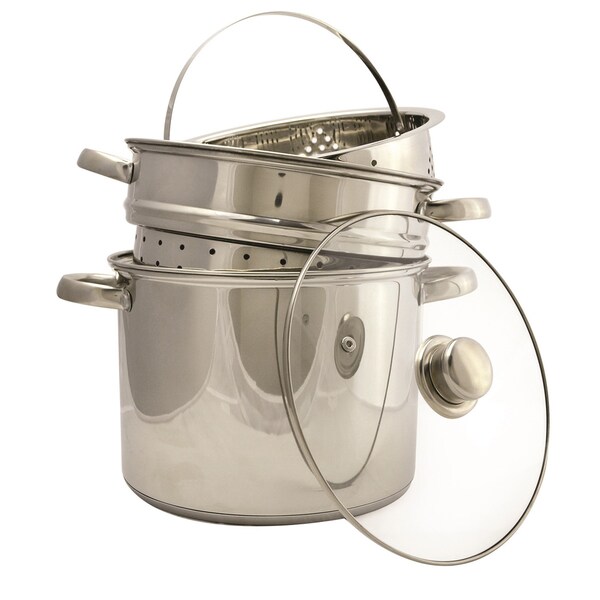 Everything Pot 8-quart Stainless Steel Set