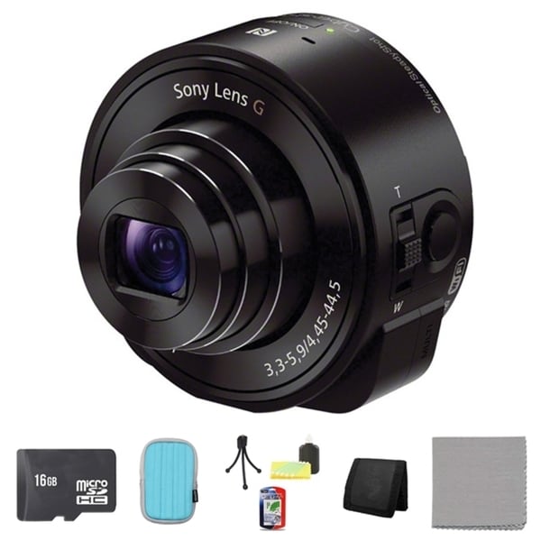 Sony DSC-QX10 Digital Camera Module for Smartphones 16GB Bundle