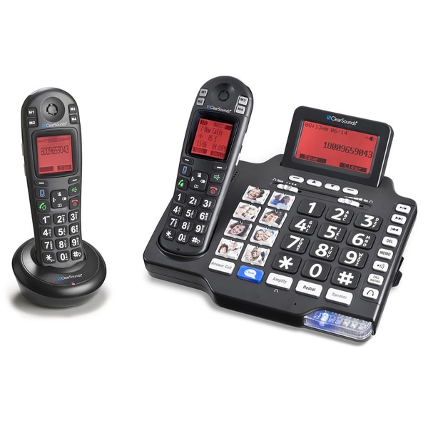 Clearsounds iConnect A1600BT Bluetooth Bundle System Amplified Cordless Phone