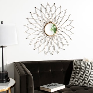 Buy Online Safavieh Onile Gold Mirror