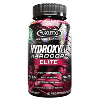 Hydroxycut Hardcore Elite Svetol Green Coffee Bean Extract Formula (180 Count)-Image