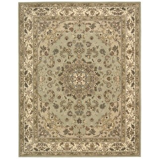 --->  Nourison 2000 Light Green Rug (9'9 x 13'9)