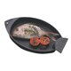 Chasseur French Black Cast Iron Fish-shaped Grill