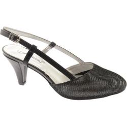 Women's Annie Willow Black Metallic Mesh-Image