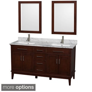 Low Price Hatton Dark Chestnut 60-inch Double Vanity