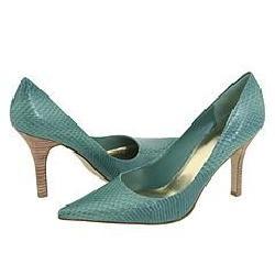 Nine West Barb Turquoise Synthetic PumpsHeels - Overstockâ„¢ Shopping ...