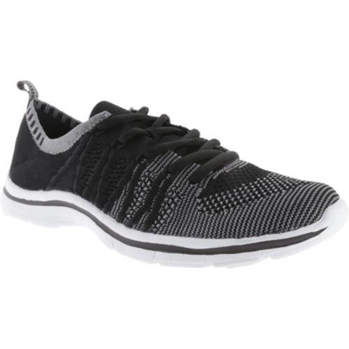 Women's Anne Klein Weekend Sneaker Black/Grey Multi Fabric