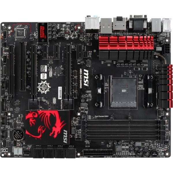 MSI A88X-G45 GAMING Desktop Motherboard - AMD A88X Chipset - Socket F