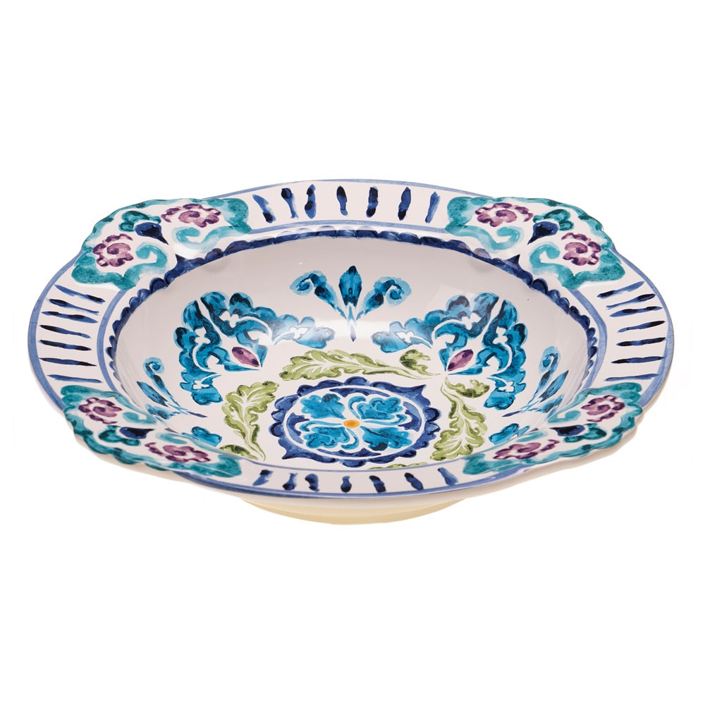 Certified International Mood Indigo Serving Bowl