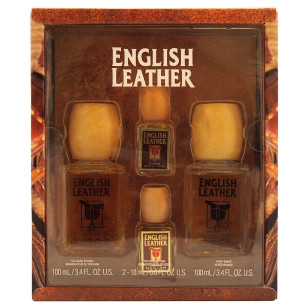 Dana English Leather Men's 4piece Gift Set Overstock Shopping Big