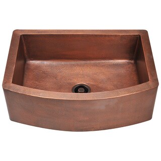 Hammered 30-inch Farm/Apron Sink - 11915661 - Overstock Shopping ...