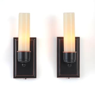 Buy  CandleTEK Wall Sconces with Flameless Candles (Set of 2)