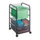 Safco Onyx Mesh Open File and Drawers