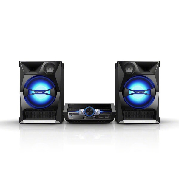 Sony SHAKE-33 Mini Hi-Fi System - 2200 W RMS - iPod Supported - Black