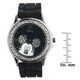 Disney Mickey Mouse Women's Rhinestone-accented Silicon Analog Watch