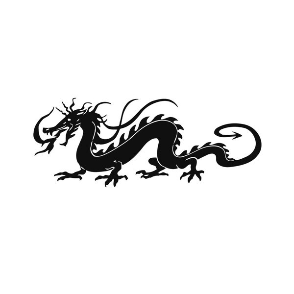 Japanese Dragon Vinyl Wall Decal 16213298 Shopping