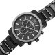 Joshua & Sons Men's Diamond Chronograph Stainless Steel Bracelet Watch