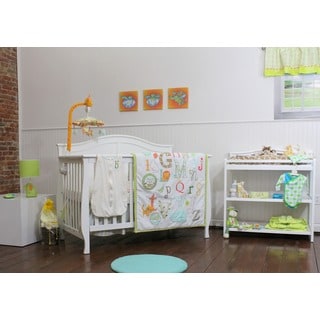 Nurture Imagination My ABC's 4-piece Crib Bedding Set-Image