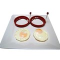 Le Chef Silicone Egg Maker with Stainless Steel Handle (Set of 2)