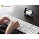I-Rocks IRK01BN-BK Slim Bluetooth 3.0 Keyboard with Chiclet-Like Key 