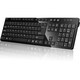 I-Rocks IRK01BN-BK Slim Bluetooth 3.0 Keyboard with Chiclet-Like Key 