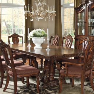 For sale Signature Design by Ashley Rectangular Pedestal Table