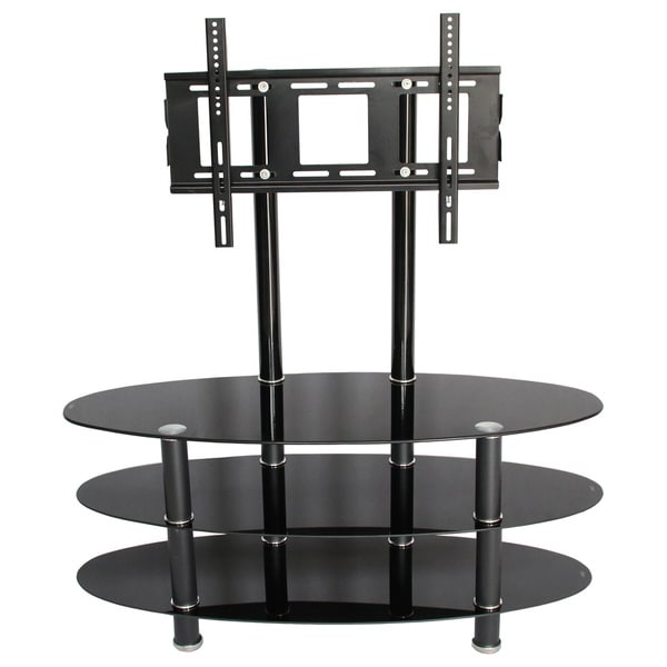 Tempered Glass TV Stand with Mount 16238265 Shopping