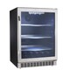 Silhouette Select Stainless Steel/ Black Beverage Center