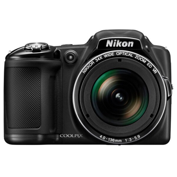 Nikon L830 16MP Black Digital Camera